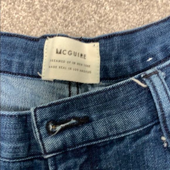 NWOT McGuire cropped boyfriend jeans - Picture 2 of 6